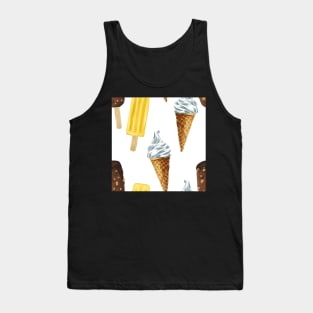 Ice cream on white Tank Top